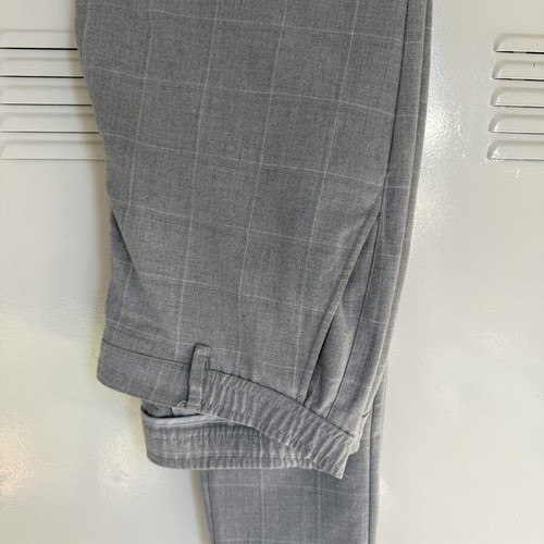 Zara checked pants gray XL used