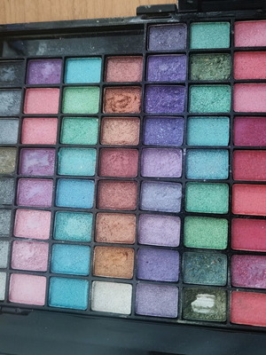 Eyeshadow palette used