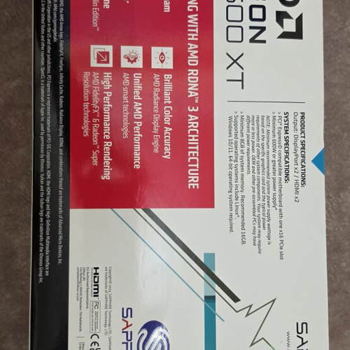 Sapphire Pulse Radeon RX 7600 XT 16GB graphics card