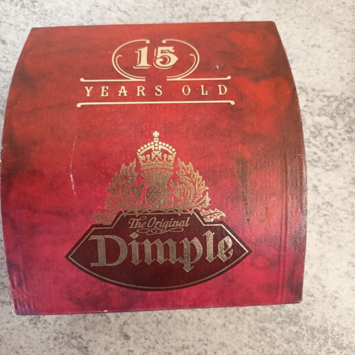 Dimple 15 Years Old vintage collectible case