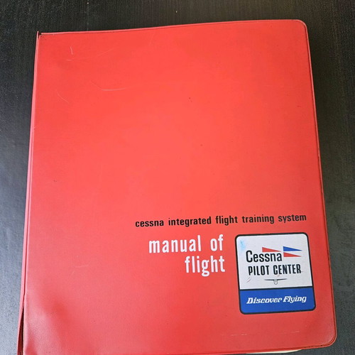 Cesna 172 and Sky Hawk pilot training set used (1973)