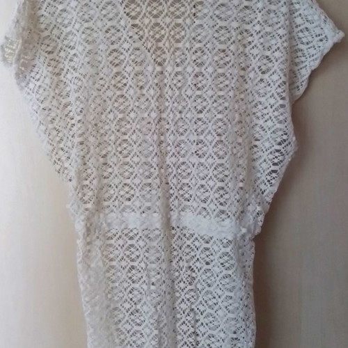 Summer dress beachwear Achilleas Accessories white, one size