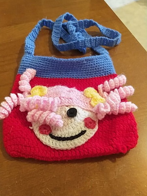 Lalaloopsy handmade crossbody bag like new
