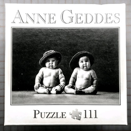Anne Geddes black and white puzzle 111 pieces 21x29 cm new