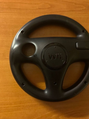 Nintendo Wii Wheel used, black