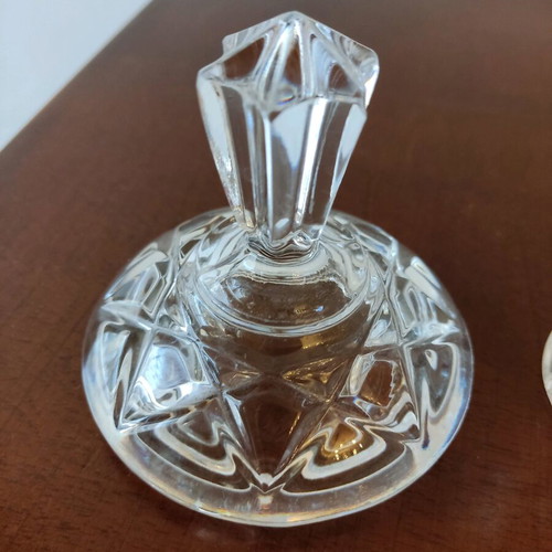 Glass vases like new, small, height 16cm and 10cm