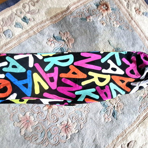 Karavan fabric pants multicolor like new, size S