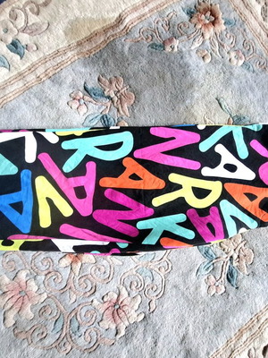 Karavan fabric pants multicolor like new, size S