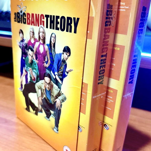 The Big Bang Theory Seasons 1-5 DVD box set, comedy