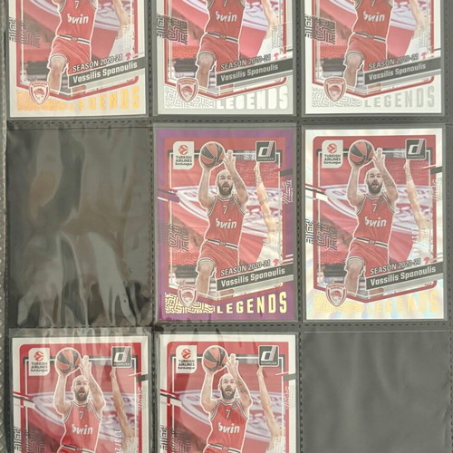2023-24 Panini Donruss Euroleague Team Rainbow 134 Cards like new