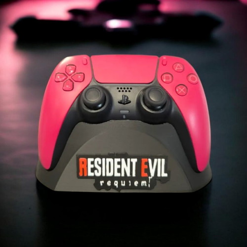 Resident Evil Requiem PS5 controller stand new