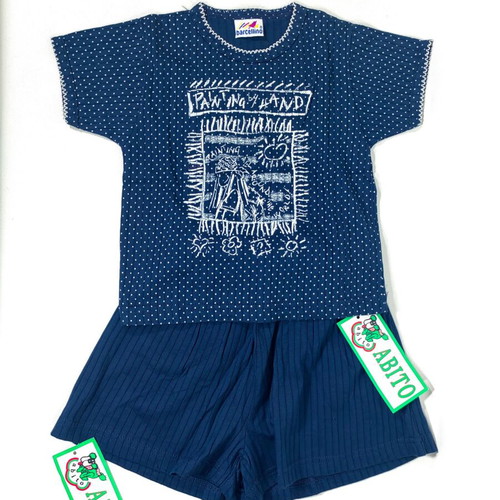 Vintage Barcellino Abito Kids Summer Set new with tags, navy blue