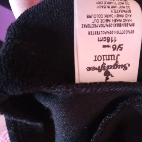 Black SugarFree dress like new, for 5 years old