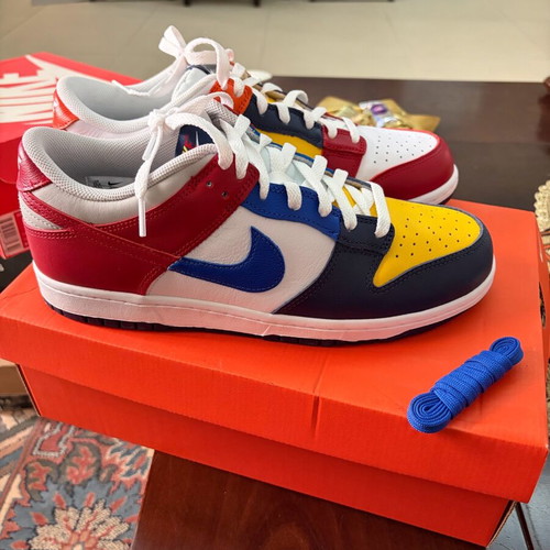 Nike Dunk Low Jo QS new, multicolor sneakers size 44.5