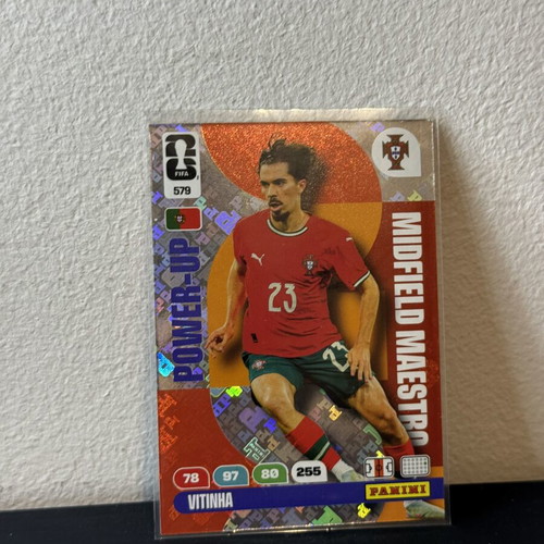 Vitinha Power Up Panini 2026 World Cup Card new