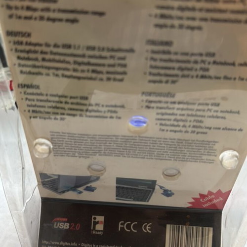 USB2 infrared adapter for computer, collectible