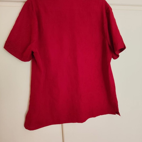 Bordeaux women's shirt XL with crinkled texture like new