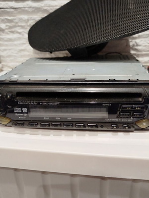 Kenwood CD player and car speaker like new