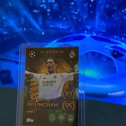 Gladiator Limited Edition Champions League 2025/2026 Cards New Set of 6