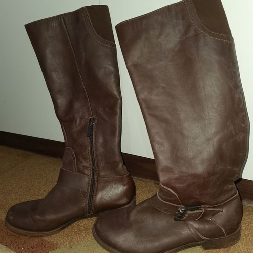 Brown Reaction Kenneth Cole boots used, leather, size 36