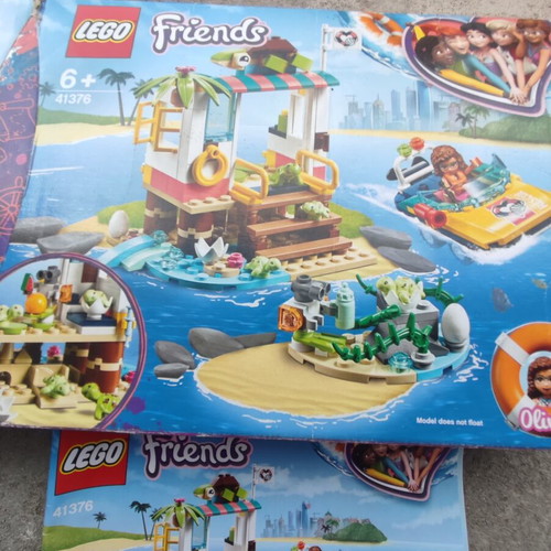 Lego Friends Beach & Rescue Set used, with original box and instructions