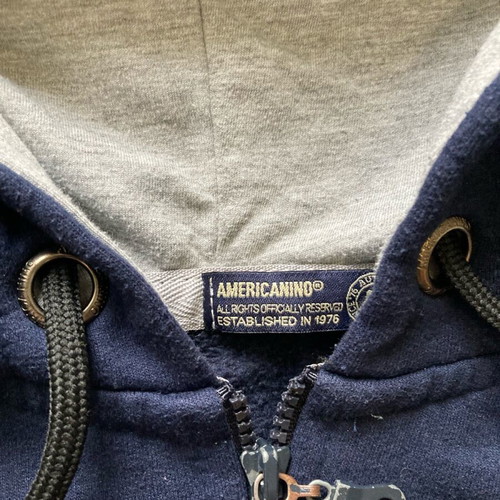Americanino blue hoodie jacket used, size S