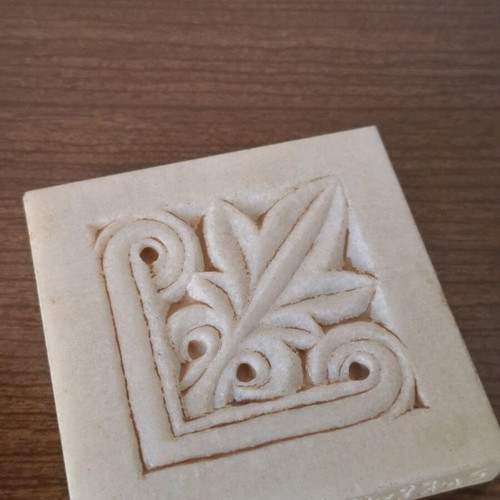 Marble prespapie like new, handmade from marble carving workshop