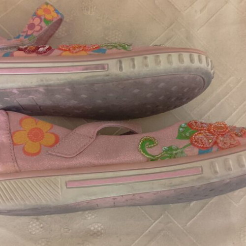 Lilly Lou girls' shoes used, size 35, multicolored