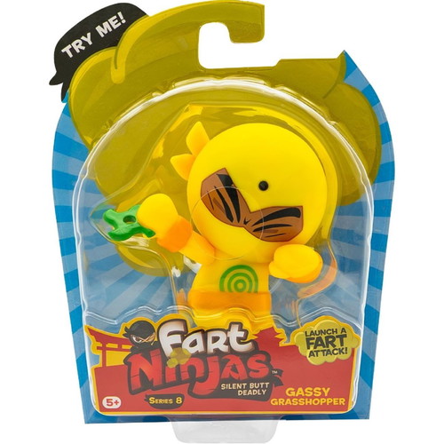 Fart Ninjas figure new with motion sensor and sound effects