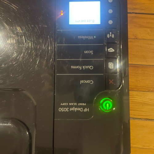 HP multifunction device like new with printer and scanner