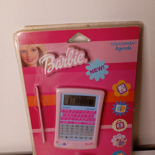 Barbie Touchman Agenda Lexibook Junior vintage, like new