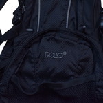 Vintage Polo backpack used, black