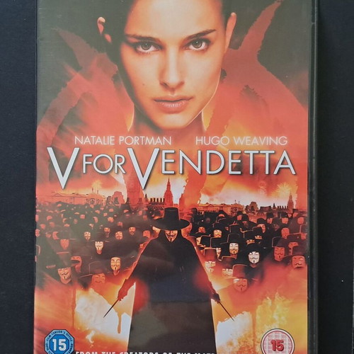 V for Vendetta DVD like new with English audio and subtitles