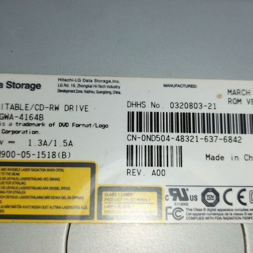 Hitachi DVD recorder GWA-4164B IDE/PATA/EIDE