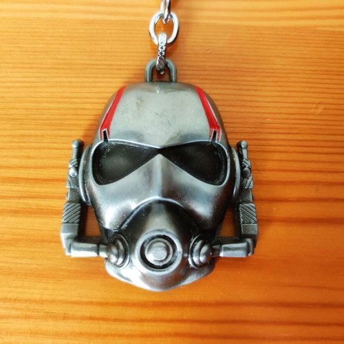 Ant-Man 2015 collectible 3D keychain Marvel new, red and silver
