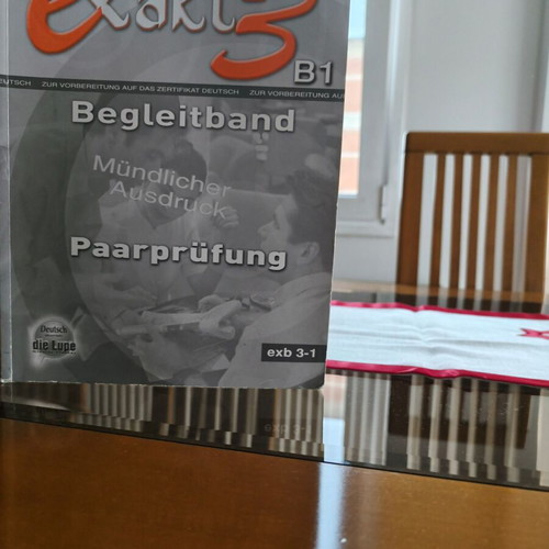 Book Exakt 3 Begleitband Paarprufung used for learning German