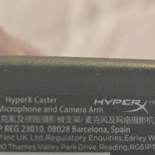 HyperX Quadcast 2 S USB Microphone and HyperX Caster Arm like new