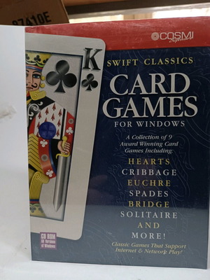 Card Games CD-ROM καινούργιο για Windows 95 και μετά