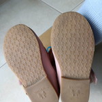 Mayoral ballet flats size 25 used, pink with small scuff