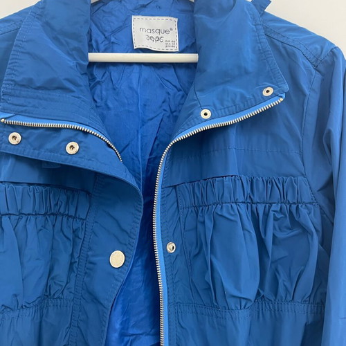 Spring Trenchcoat blue like new, size L