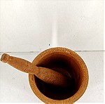  Γουδί ξύλινο για χρήση