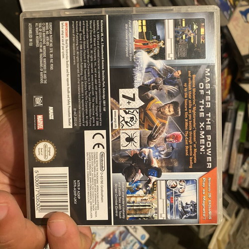 X Men Official Game Nintendo DS like new, CIB
