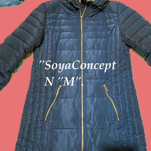 Sox Parka N "M" like new, dark blue, waist length