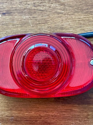 Rear light for Honda C50 6 volt new, imitation