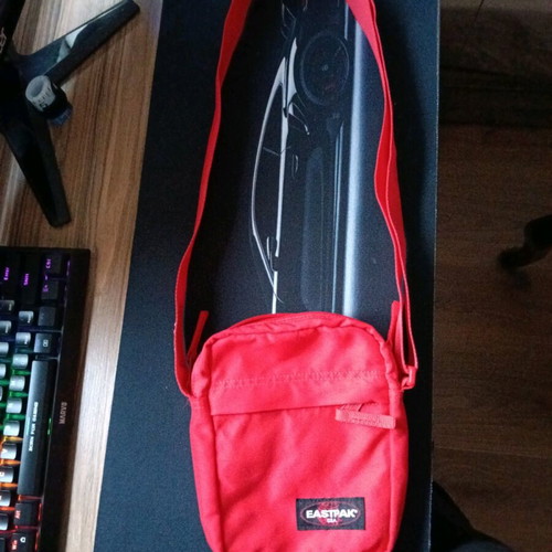 Eastpak men's bag red like new