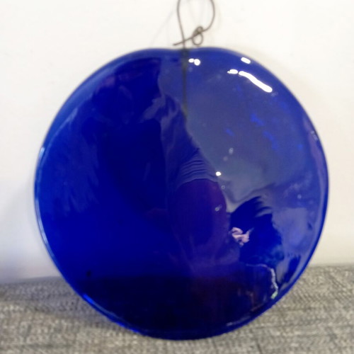 Glass blown vintage gouri diameter 16 cm like new