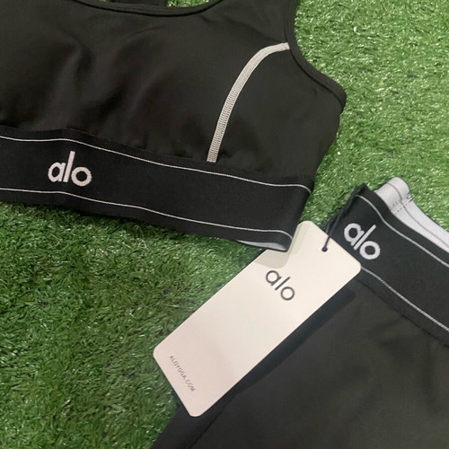 Alo set new, black and white, size S