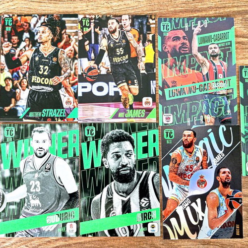 Panini Top Class Euroleague Card Bundle Mint Condition