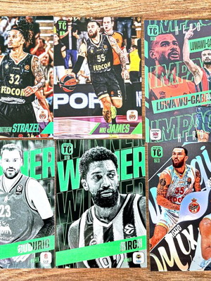 Panini Top Class Euroleague Card Bundle Mint Condition