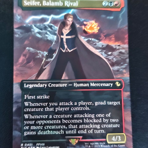 Seifer, Balamb Rival R 0451 Foil card -  5,00 - Vendora.cy